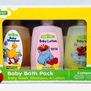 Travel Set Infant Bath Packs 3-pc. + Brush vs Comb